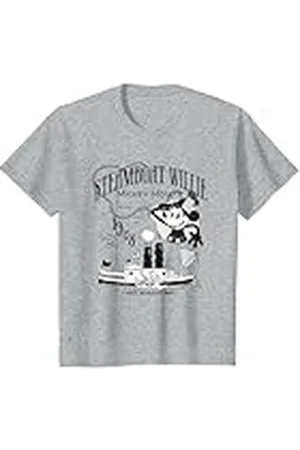 Disney Niños Mickey Mouse Steamboat Willie Camiseta