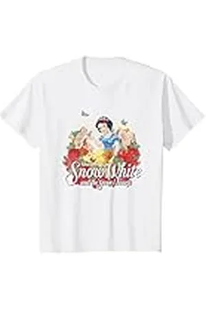 Disney Niños Snow White And Seven Dwarfs Lace Heart Camiseta