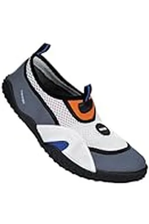 SEAC Hawaii Zapatillas Anti Deslizamiento niños, Sacadura rápida, Zapatos para el mar, la Playa y la Piscina, Unisex-Adult, Blanco/Gris, 30