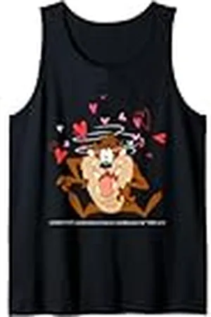 LOONEY TUNES Taz Spinning Hearts Fun Camiseta sin Mangas