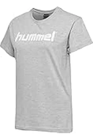 Hummel HMLGO Cotton Logo T-Shirt Woman S/S Color: Grey Melange_Talla: L