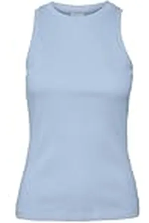 VERO MODA Vmlavender SL Top VMA Jrs Noos Camiseta, Skyway, M para Mujer