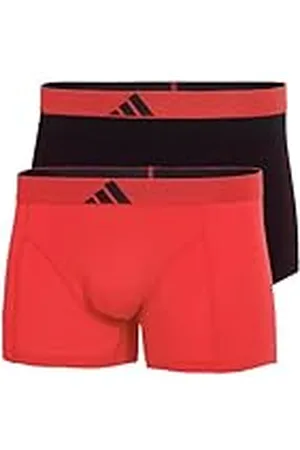 adidas Herren Unterwäsche Boxershorts 2er Pack-Trunk (2pk) -Active Flex Cotton Body Bóxer, Assorted_4am020, M Hombres