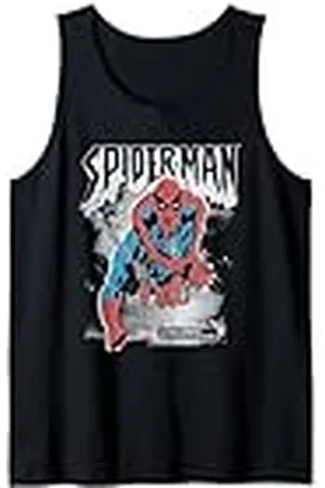 Marvel Spider-Man A Full Length Bullpen Blockbuster Camiseta sin Mangas