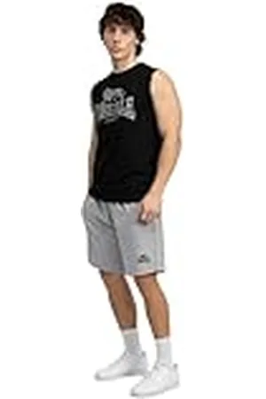 Lonsdale London Conjunto de camiseta y pantalones cortos sin mangas para hombre, ajuste normal, CLAREMORRIS, , 3XL