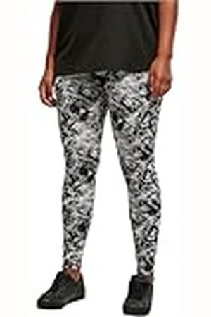 Urban classics Ladies Soft AOP Leggings, Multicolor , XXL para Mujer