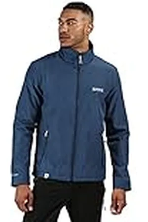 Regatta Cera IV - Chaqueta Softshell, Tejido Elástico Y Resistente Al Viento con Cremallera Integral Soft Shell, Hombre, , 5XL