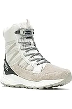 Merrell Bravada Edge 2 Thermo Mid WP, Bota de Senderismo Mujer, Blanco (Moonbeam), 37 EU