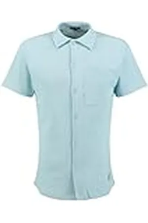 Key Largo Klsiegfried 1/2 Structure Camisa, Azul Glaciar (1236), XL para Hombre