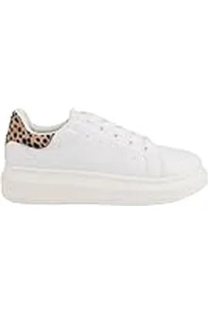 Chattawak 9brivablancleopard40, Zapatillas Mujer, Blanc Leopard, 40 EU