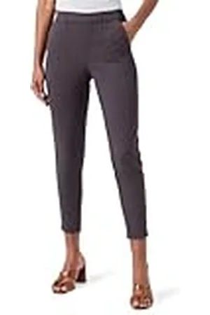 Object Objlisa Slim Pant Noos Pantalón, Color Gris, 38 Mujeres