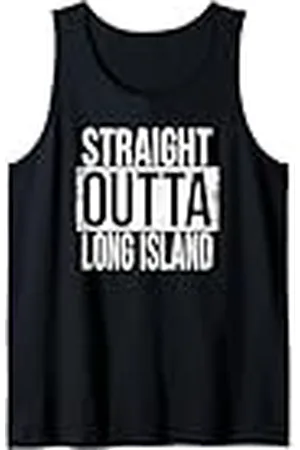 Straight Outta Words ISLA LARGA DE FUERA RECTA Camiseta sin Mangas