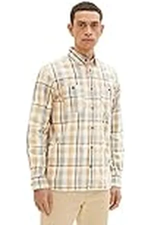 TOM TAILOR Hombre Camisa 1034893, , XL