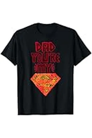 DC Comics Originals Logotipo de Superman DC Graffiti Día del Padre Mayor Papá Camiseta
