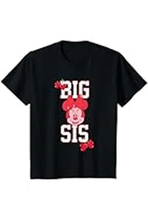 Disney Niños Minnie Mouse Big Sis Camiseta