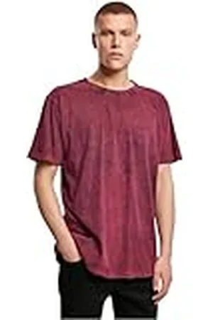 Build Your Brand BY070-Acid Washed tee T-Shirt, , XXXXXL Men