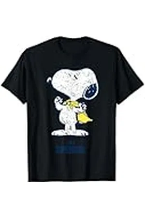Peanuts Snoopy Super Superhero Vintage Comics Hero Fan Camiseta