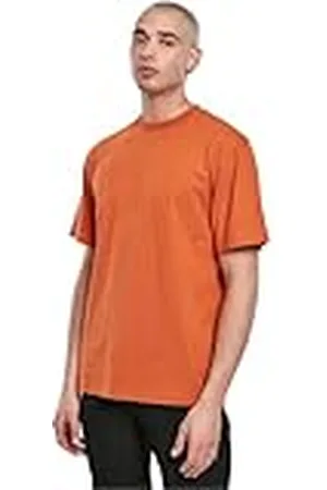Urban classics Camiseta básica de Manga Corta de Hombre, Cuello Redondo Normal, de algodón Grueso, Largo Oversize, Distintos Colores, Tallas S-6XL