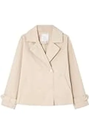 Springfield Abrigo para Mujer Beige L
