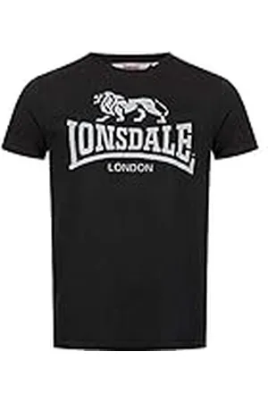 Lonsdale London Kingswood Camiseta de Hombre de Corte Normal, , L