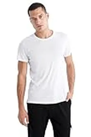 DeFacto Herren Basic Klassisches T-Shirt für Männer Camiseta, , XXS Hombres