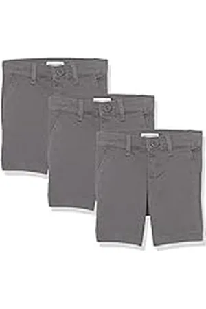 Amazon Pantalones Cortos de Uniforme Escolar para Niños Niña, Pack de 3, , 10 años Grande