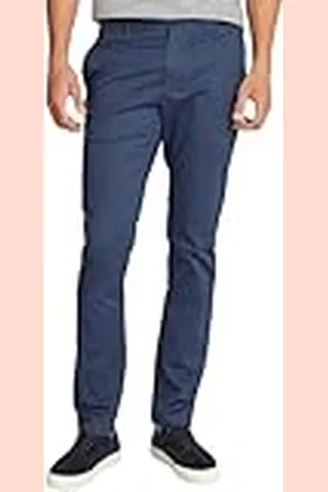 Tommy Hilfiger Chino Hombre Bleecker Printed Structure Slim Fit, Azul (Aegean Sea), 30W/30L