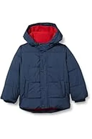 Amazon Chaqueta Gruesa y Acolchada con Capucha Bebé Niño, , 12 meses