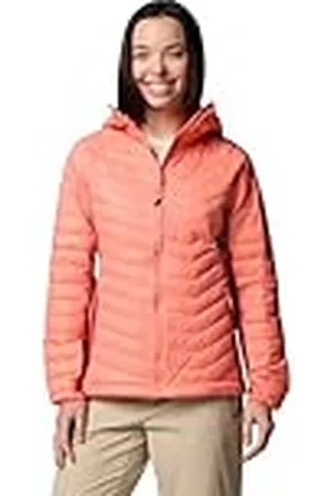 Columbia Chaqueta Powder Pass II Hybrid con Capucha para Mujer
