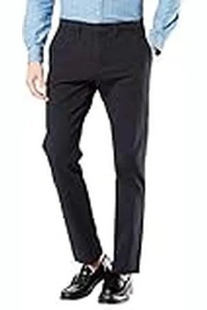 Dockers Smart 360 Flex Chino Slim, Pantalones para Hombre, Navy, 42W / 34L
