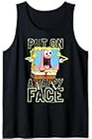 Spongebob Sponge Bob - Put On A Happy Face Patrick Camiseta sin Mangas