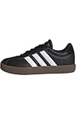 adidas VL Court 3.0 Shoes Kids, Zapatilla de Deporte Unisex niños, Core Black FTWR White Gum5, 30 EU