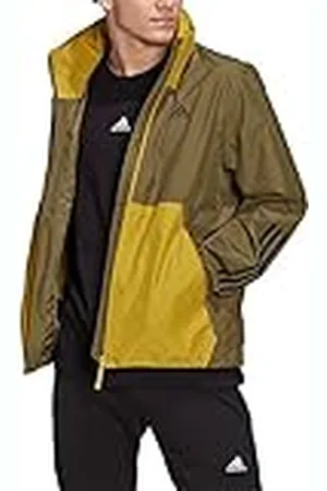 adidas Hombre BSC 3-Stripes RAIN.RDY Jacket, , M