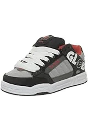Globe Tilt Kids Tilt Kids_Noir (Black Silver Fiery Red) - Zapatillas de Deporte para niño, Color Negro, Talla 38