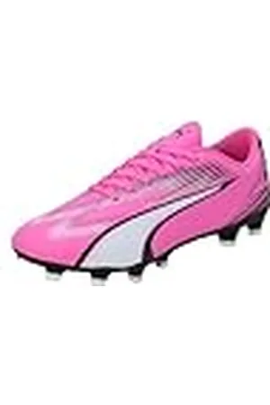 PUMA Ultra Play FG/AG, Soccer Shoe Hombre, Poison Pink White Black, 44 EU