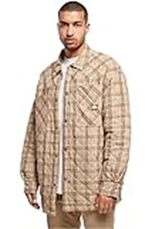 Southpole Chaqueta Tipo Camisa Acolchada de Franela, , XL para Hombre