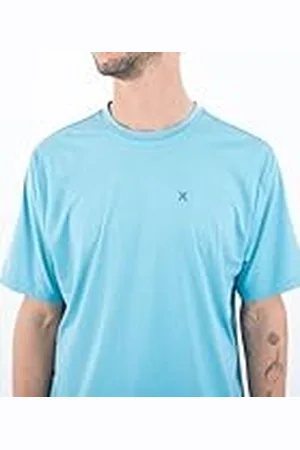 Hurley Evd Hybrid UPF SS Camisa de protección de Sarpullido, , L para Hombre