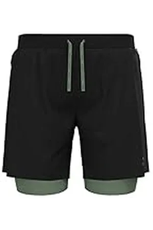 Odlo Hombre Pantalones cortos de running 2 en 1 X-ALP TRAIL 6 INCH