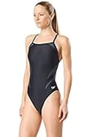 Speedo Bañador para Mujer Tone Setter Splice Flyback, Mujer, Traje de baño de una Pieza, WTEAMPWRFLXFLYBSOLID1PCA, , 52