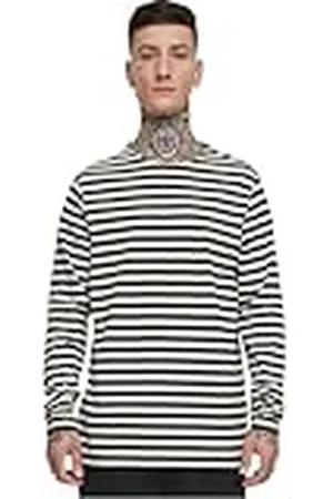 Urban classics Tb3801-regular Stripe LS Camiseta, , S Hombres