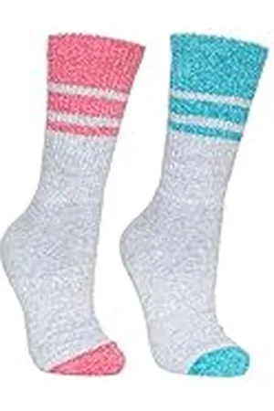 Trespass Hadley Calcetines, Mujer, Marl/Frambuesa Marl, 3-6