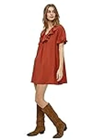 DESIRES Dora Vestido Corto de Manga 2/4 para Mujer, , S