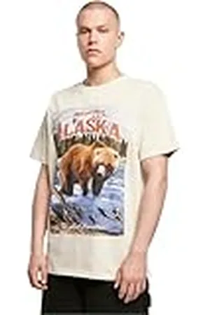 Mister Tee Mt1837-Alaska Vintage Oversize tee Camiseta, , M Grande Alto para Hombre