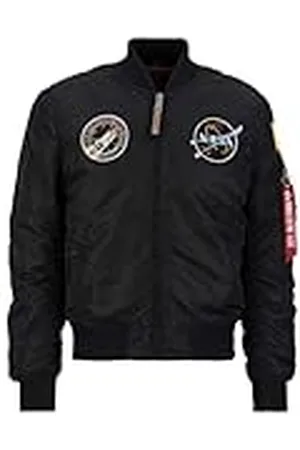 Alpha Industries Chaqueta Bomber MA-1 VF NASA para Hombre Bombardero y Vuelo, , XXL