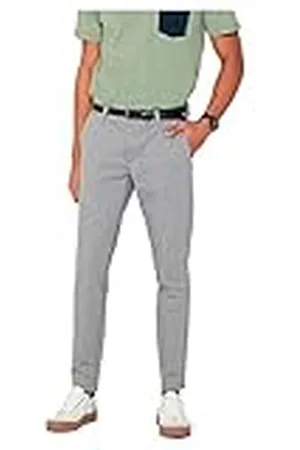 Only & Sons Onsmark Pant Stripe Gw 3727 Noos Pantalón, Melange Gris Claro, 33/30 para Hombre