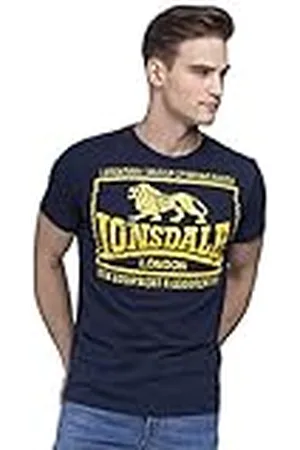 Lonsdale London London Camiseta para Hombre Hounslow Regular Fit