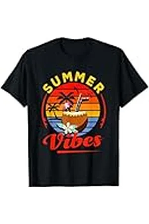 beachtime Vibraciones de verano de playa vintage Camiseta