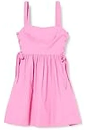 Pinko Amazonia Vestido Popelín con Cordones cóctel, , 32 para Mujer