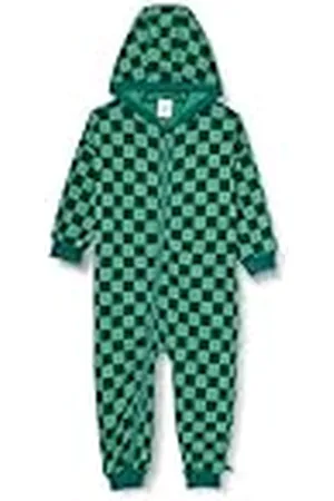 Green Cotton BMX Zip Bodysuit Capa Base, Lazy Green/Fast Green, 62 Niños Bebes