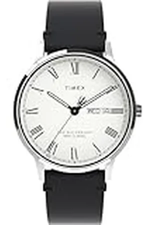Timex Reloj Analógico para Hombres de Cuarzo con Correa en Cuero TW2W15000